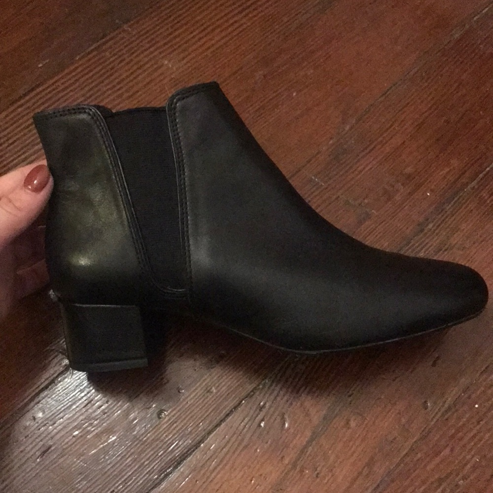 Clark’s booties!